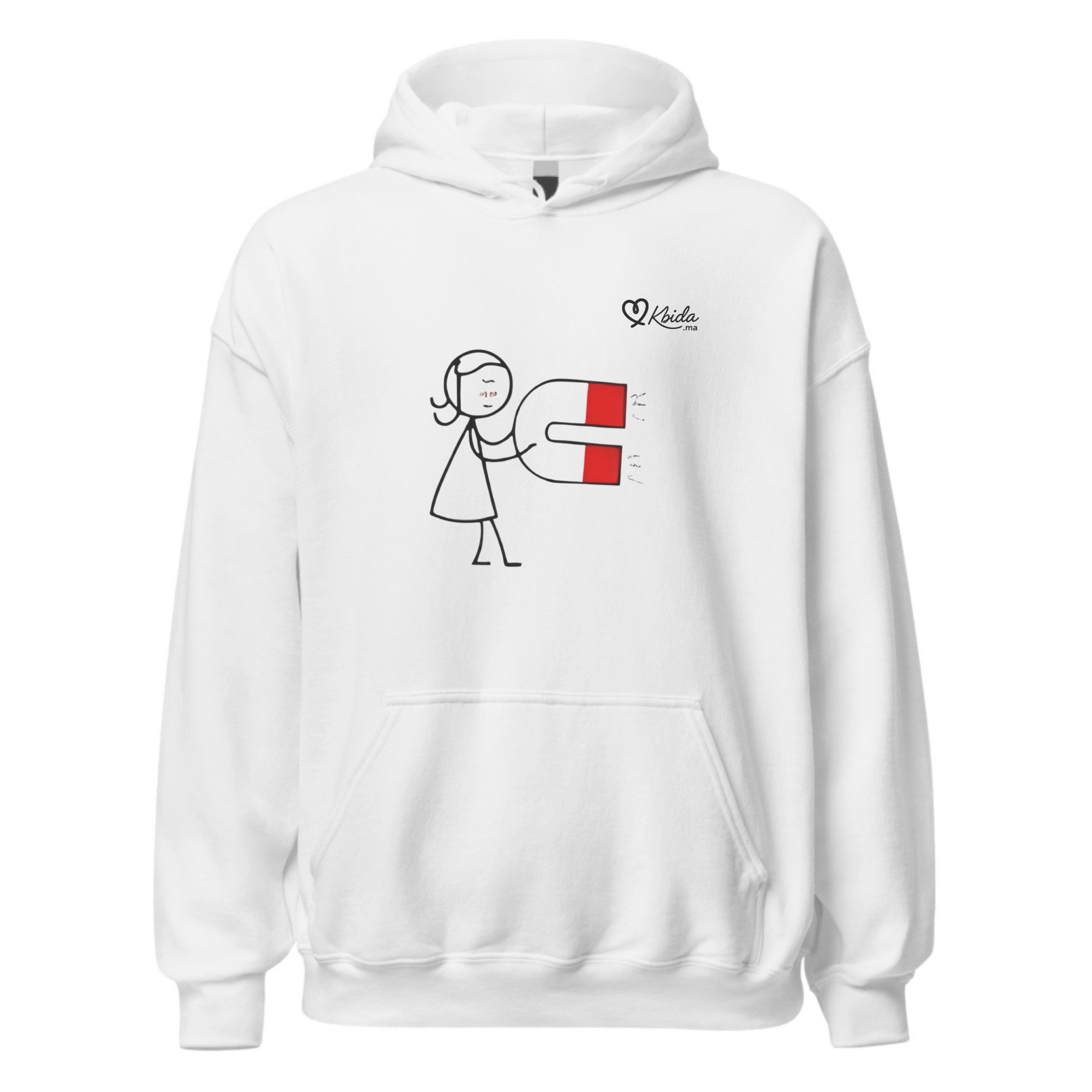 Magnet hoodie for her