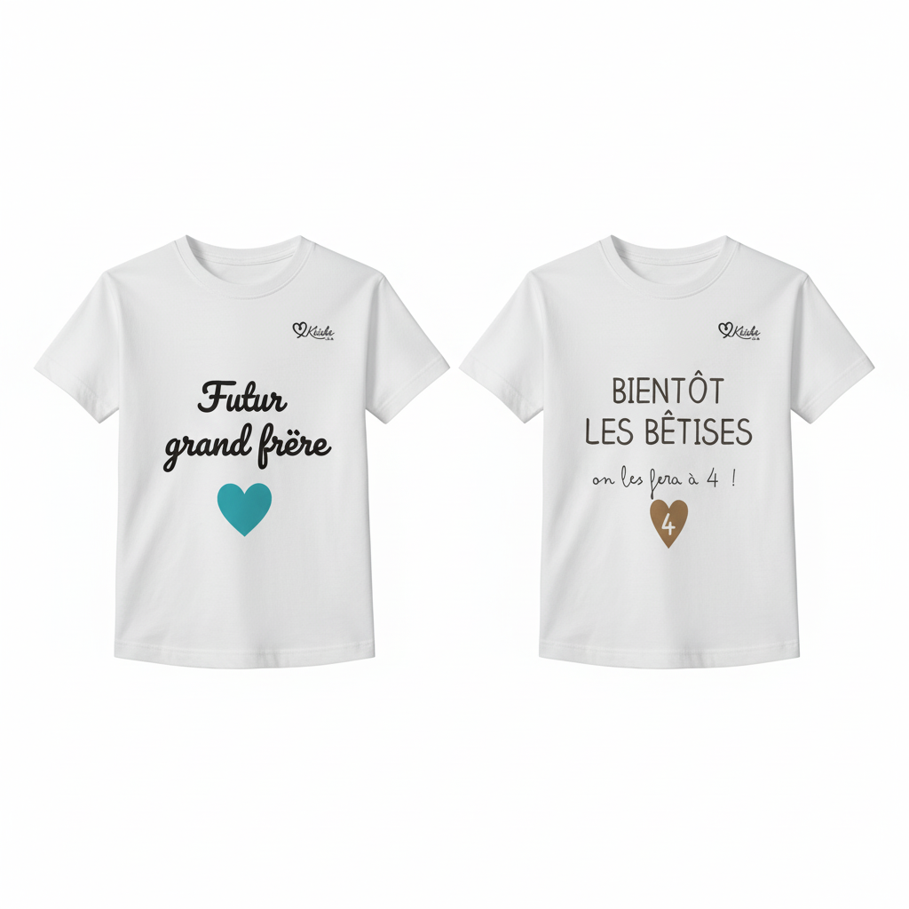 Pack T-shirts Sibling