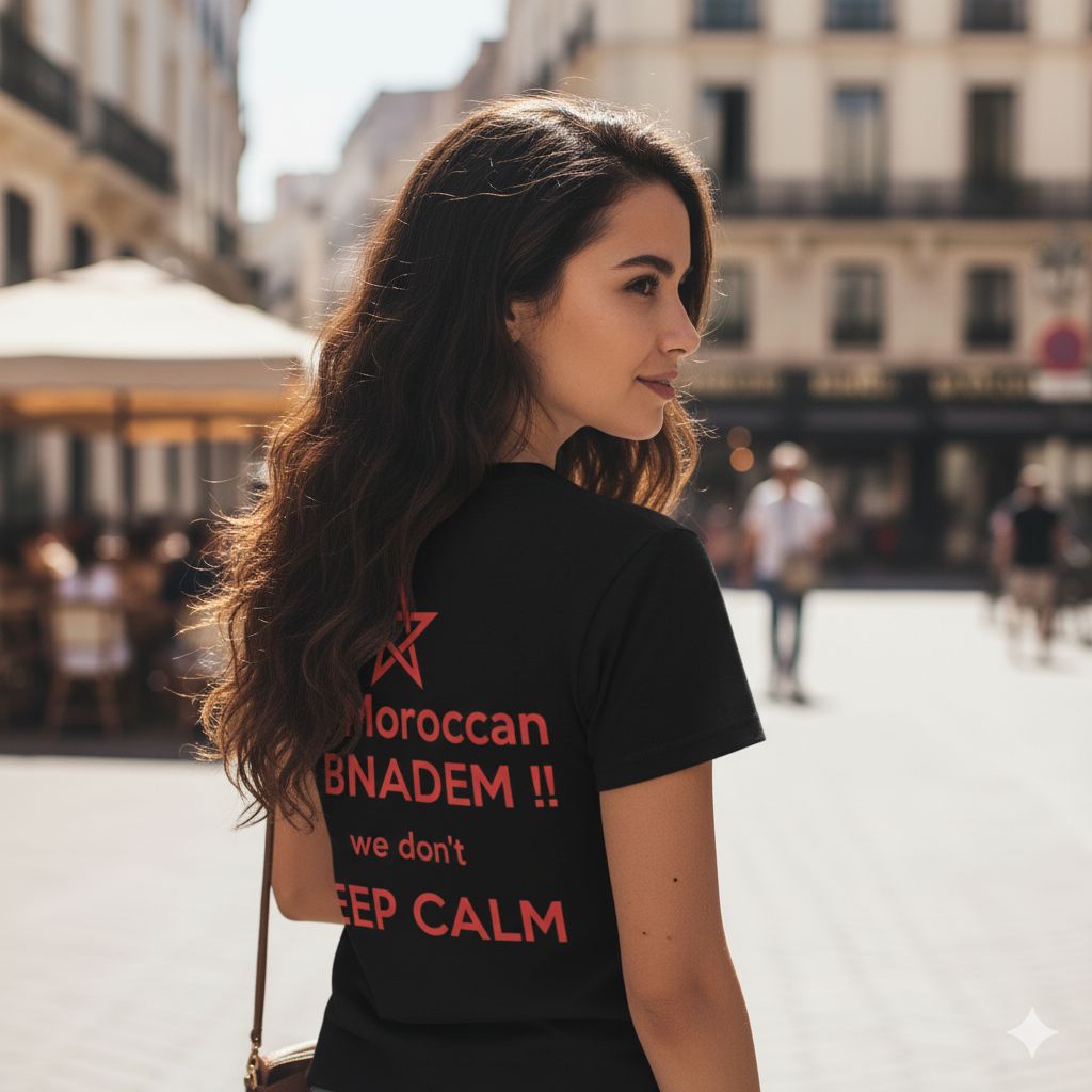 I'm Moroccan And We Don't Keep Calm t-shirt