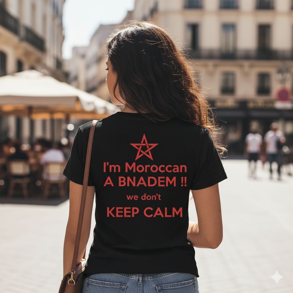 I'm Moroccan And We Don't Keep Calm t-shirt