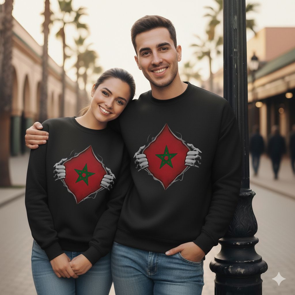 Morocco in my soul sweatshirt