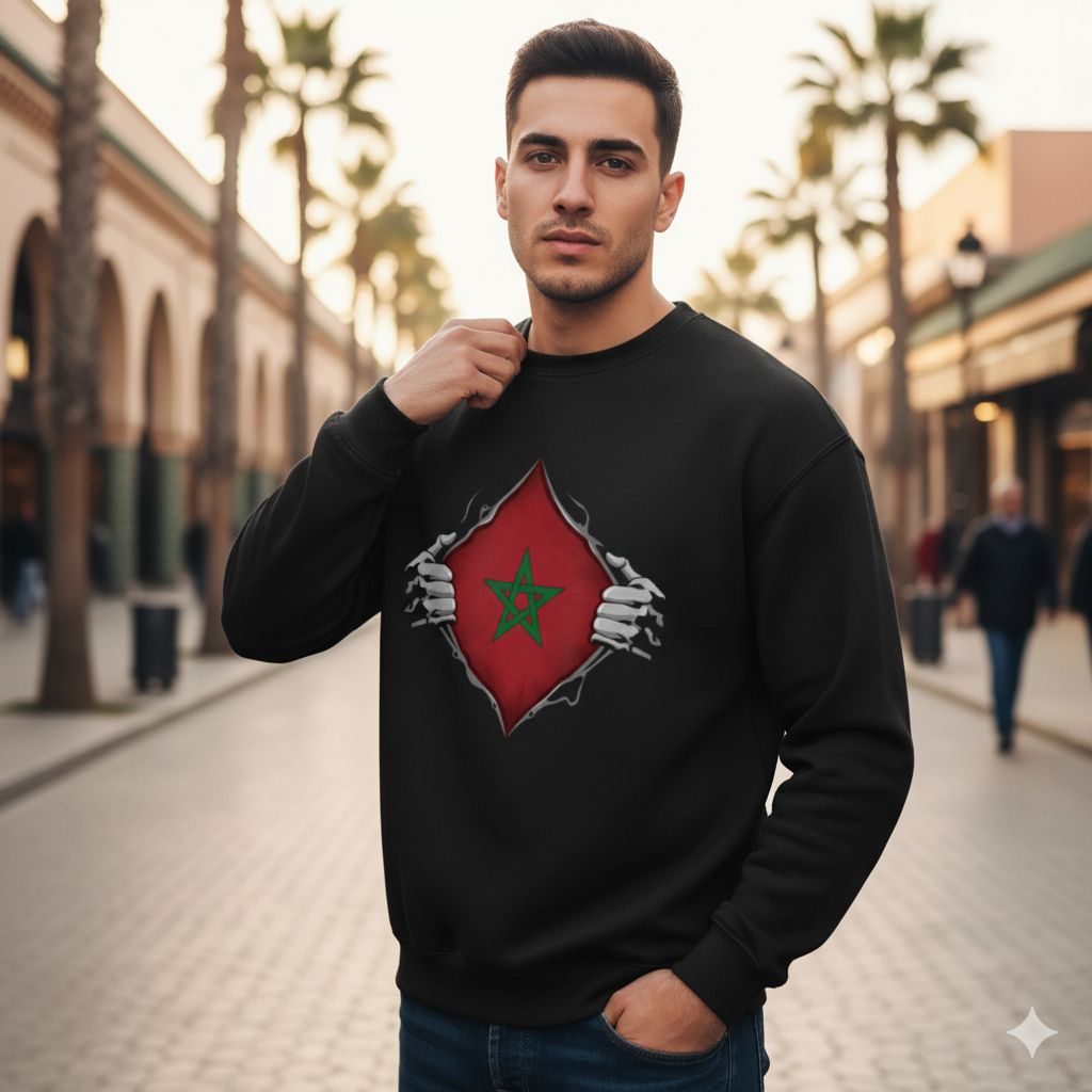Morocco in my soul sweatshirt