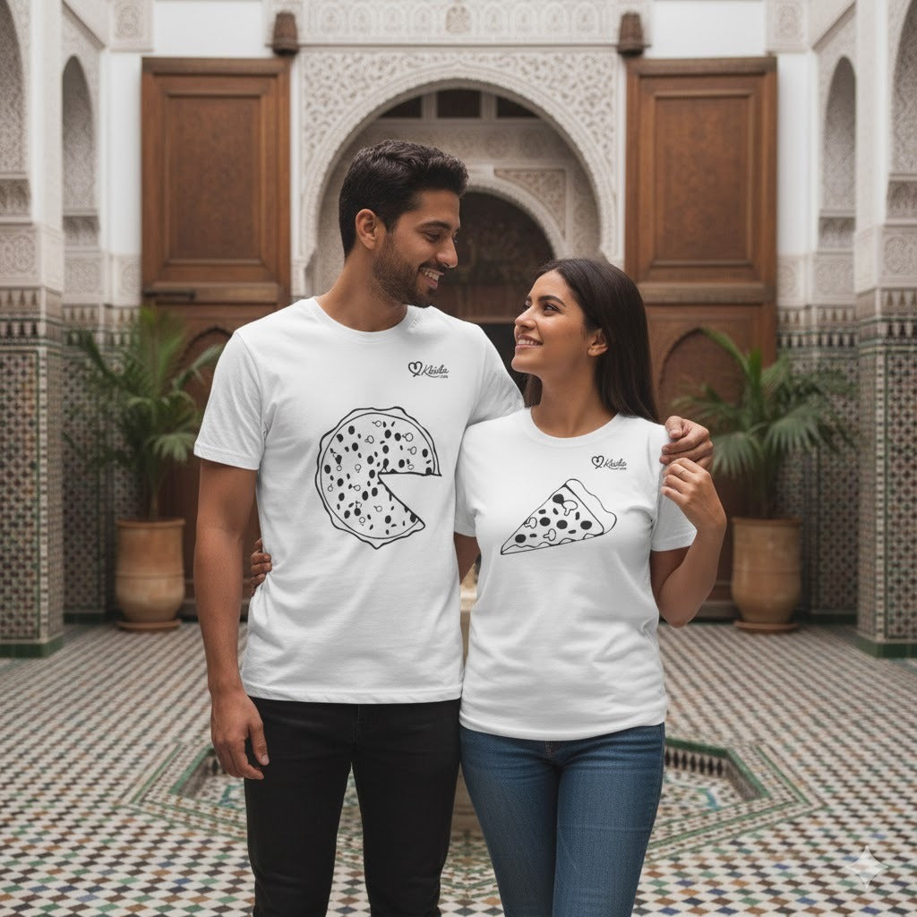 Pack T-shirts Couple – "My Missing Slice"