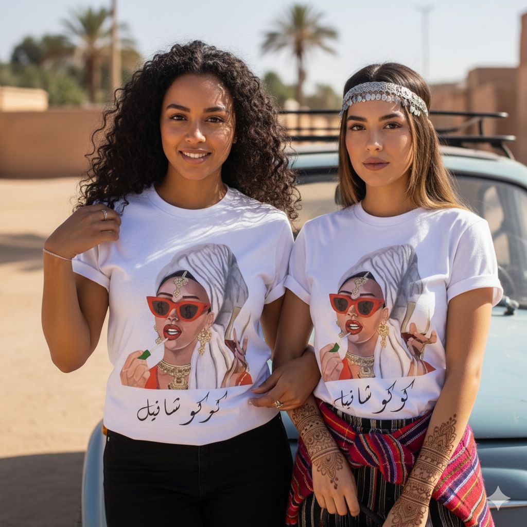 Amazigh t-shirt كوكو شانيل