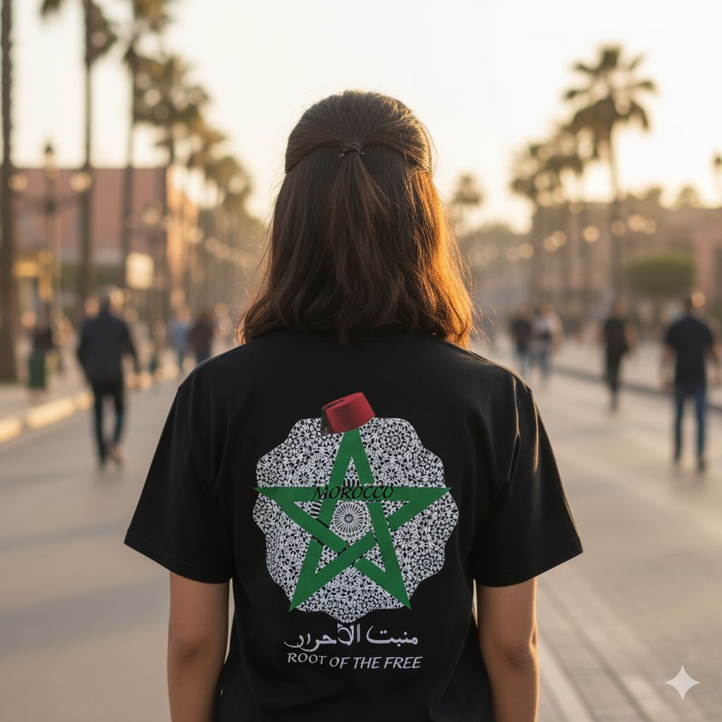 T-shirt Oversize – منبت الأحرار