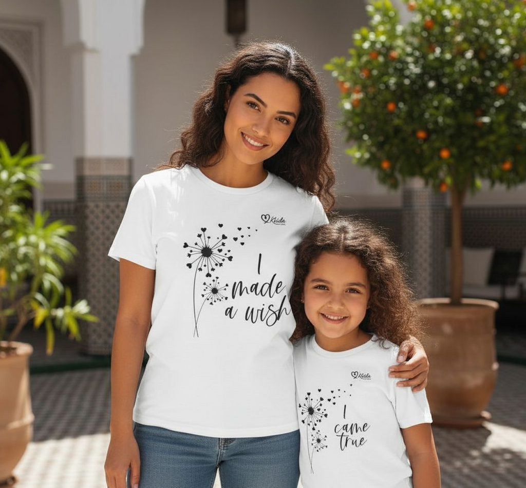 Pack Maman & Enfant – "I Made a Wish" x "I Came True"