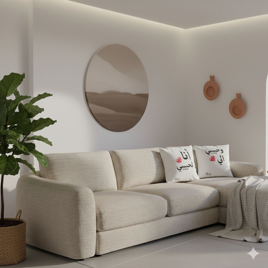 coussins décoratifs انالحبيبي و حبيبي الي