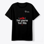 Pack T-shirts Père &amp; Fils – Tel père Tel fils Edition